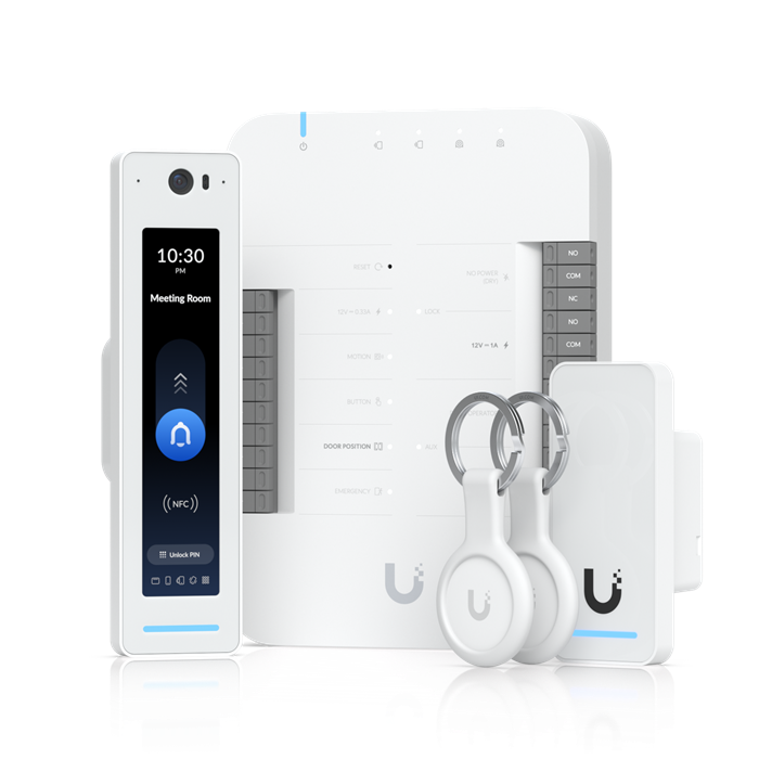 810084691830 Ubiquiti UniFi Access Gen 2 Pro Starter Kit - Comprehensive UniFi Access Starter Kit - UniFi Dream Machine Pro required, 2Yr Warr