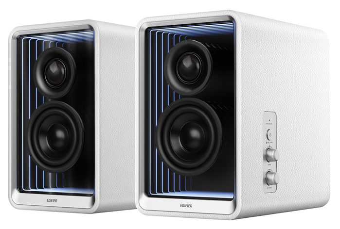 6923520216147 Edifier QR65 WHITE Desktop Active Monitor with GaN Charger