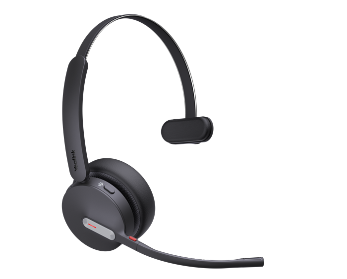 6938818318281 Yealink BH70 Bluetooth Wireless Mono Headset Teams USB-A, Microsoft Teams  UC Certified, 3-Mic Noise Cancellation, 35 Hours Talk Time