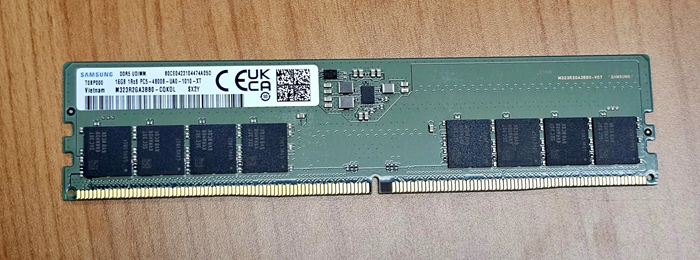 MECD5-1X16G48OEM OEM 16GB (1x16GB) DDR5 UDIMM 4800MHz CL40 1.1V Desktop PC Memory RAM 1yr wty (not Crucial)