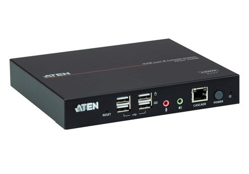 KA8288-AX-U Aten Dual HDMI USB KVM Console station for selected Aten KNxxxx KVM over IP series, supports full HD with small form factor design for 0U rack space