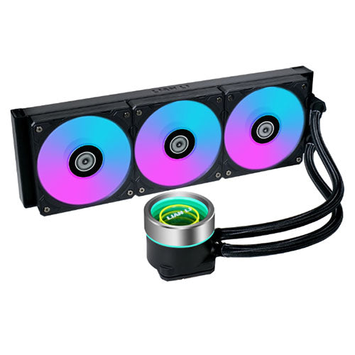 GA2T36B Lian Li Galahad II TRINITY 360 Closed Loop ARGB AIO LIQUID CPU Cooler - Black