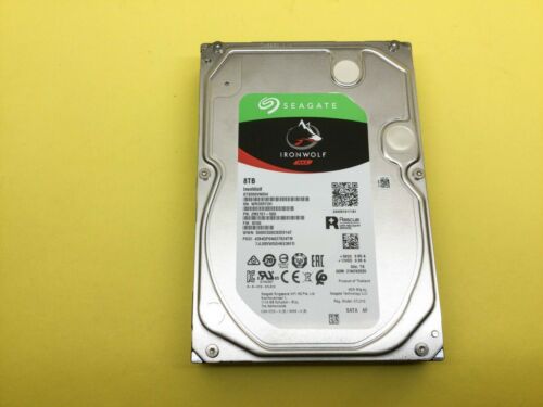 ST8000VN004 IronWolf 3.5" 8TB SATA Internal NAS Hard Drive HDD 256MB