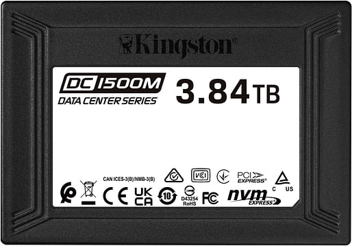 3840G DC1500M U.2 Enterprise NVMe SSD