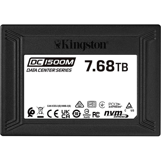 7680G DC1500M U.2 Enterprise NVMe SSD