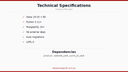 Technical Specs