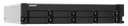2U 12-Bay rackmount NAS, Intel Celeron N5095 quad-core, 8 GB onboard not expandable, 12 x 3.5"/2.5" SATA 6Gb/s drive bays, 2 x 2.5GbE