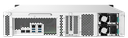 2U 12-Bay rackmount NAS, Intel Celeron N5095 quad-core, 8 GB onboard not expandable, 12 x 3.5"/2.5" SATA 6Gb/s drive bays, 2 x 2.5GbE