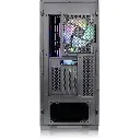 Thermaltake CA-1S4-00M1WN-00 Divider 370 Tempered Glass ARGB Mid Tower ATX Case Black Edition