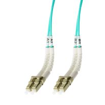 [015.010.4105] 5m LC Flexi Boot - LC Flexi Boot OM4 Multimode Fibre Optic  Duplex Patch Lead