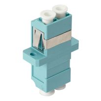 [015.002.0052] 015.002.0052 LC OM3 / OM4 Multimode Through Coupler DUPLEX