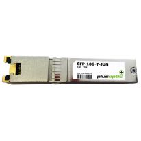 [SFP-10G-T-JUN] SFP-10G-T-JUN Juniper compatible (EX-SFP-10GE-T) 10G, Copper SFP+, 30M Transceiver, RJ-45 Connector for Copper - CAT6 | PlusOptic