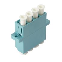 [015.002.0051] LC-LC OM3 Quad Coupler Ceramic Sleeve