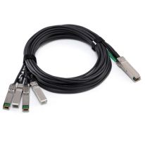 [DACQSFP-4-3M-JUN] Juniper Compatible DAC, QSFP+ to 4SFP+, 40G, 3M, Passive Cable | PlusOptic DACQSFP-4-3M-JUN