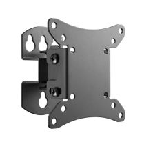 [012.001.0115] Moitor Bracket Tilt & Swivel | VESA Compliant 50x 50, 75x75, 100x100 | Max Load 30KG | BLACK