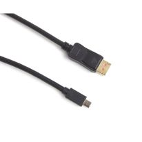 [004.020.0032] 004.020.0032 2m Mini DisplayPort Male to DisplayPort Male V1.4 Cable: Black