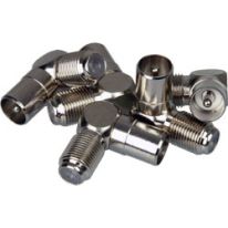 008.008.0035 Right Angle - F Type Female to Pal Male