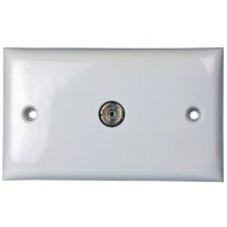 016.005.0003 PAL Socket Outlet to F-Type Wall Plate for TV - EOL