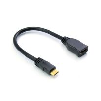 [022.002.1010] 022.002.1010 HDMI® Female to Mini HDMI "HDMI Type C" Male Adaptor - 13cm