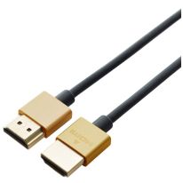 [022.007.0002] 022.007.0002 2M Ultra Slim Premium High Speed HDMI® cable with Ethernet Supports 4K@60Hz as specified in HDMI 2.0