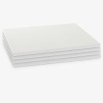 [ZSH-090-060] 0.90m x 0.60m Shelves White Set of 4 (4 bays)