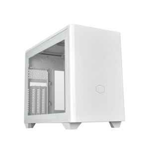 R200PV2-WCNN-S00 Cooler Master N MasterBox NR200P V2 White Tempered Glass Mini ITX Case