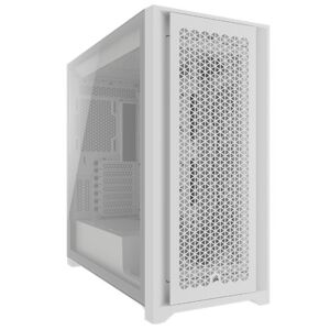 Corsair CC-9011262-WW 5000D Core Airflow Tempered Glass Mid-Tower ATX Case White