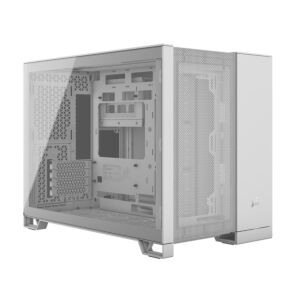 Corsair CC-9011264-WW 2500D Airflow Tempered Glass Mid-Tower Micro-ATX Case White