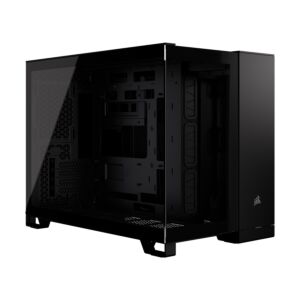 Corsair CC-9011265-WW 2500X Tempered Glass Mid-Tower Micro-ATX Case Black
