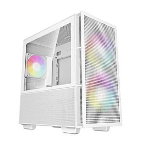H360-WHAPE3-G DeepCool R-C-1 CH360 White Tempered Glass mATX Case