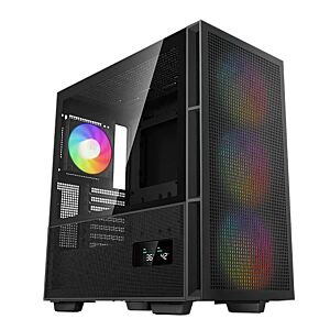 H560-BKAPE4D-G Deepcool R-C-1 CH560 Digital Black Tempered Glass E-ATX Case