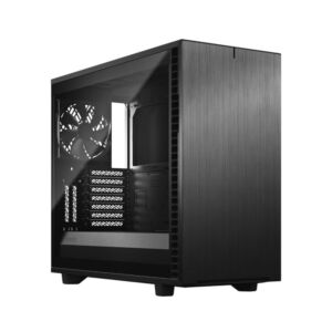 [FD-C-DEF7A-02] FD-C-DEF7A-02 Fractal Design  Define 7 Light Tempered Glass Black