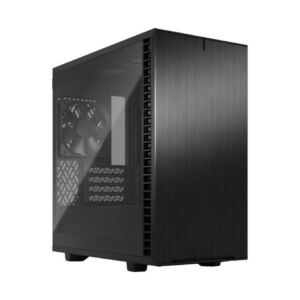 Fractal Design FD-C-DEF7M-02 Define 7 Mini Black Tempered Glass mATX Computer Case Light Tint