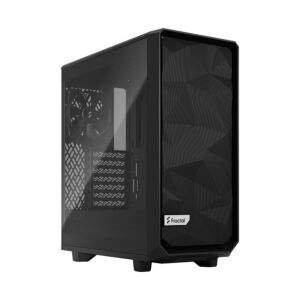 FD-C-MEL2C-05 Fractal Design  Meshify 2 Compact Lite RGB Black Tempered Glass ATX Case Light tint