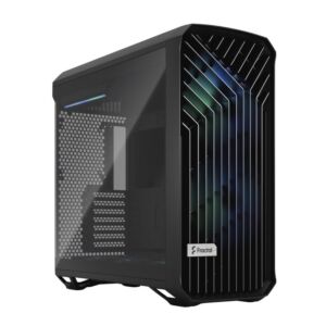 Fractal Design Torrent FD-C-TOR1A-04 Tempered Glass Light Tint RGB E-ATX Mid-Tower Case Black