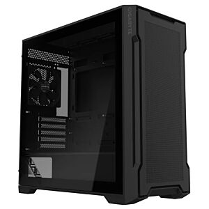 Gigabyte GB-C102G C102 Glass Tempered Glass mATX Case Black