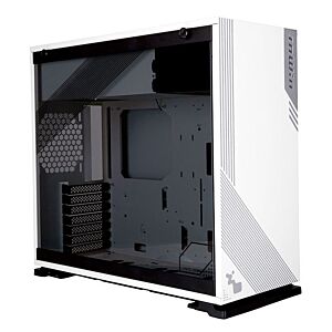 InWin 103RGB-WHITE 103 RGB White Mid Tower ATX Case Tempered Glass Window, NO PSU