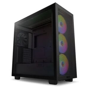 CM-H71FB-R1 NZXT  H7 Flow RGB Edition ATX Mid Tower Case Black