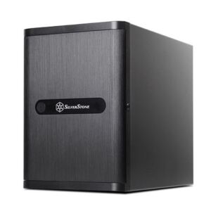 [SST-DS380B] Silverstone SST-DS380B Black NAS Case, No PSU, 2x USB 3.0
