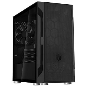 [SST-FAH1MB-G] SST-FAH1MB-G Silverstone  FARA H1 M Black Micro ATX Case