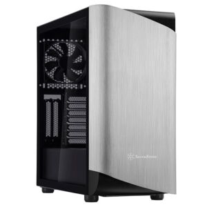 [SST-SEA1SB-G] SST-SEA1SB-G Silverstone  Seta A1 ATX Case Tempered Glass Side Window Silver