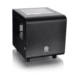 [CA-1B8-00S1WN-00] Thermaltake Black Core V1 SFF Mini ITX Chassis with Window CA-1B8-00S1WN-00