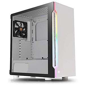 [CA-1M3-00M6WN-00] Thermaltake CA-1M3-00M6WN-00 H200 TG Snow RGB Mid Tower White ATX Case