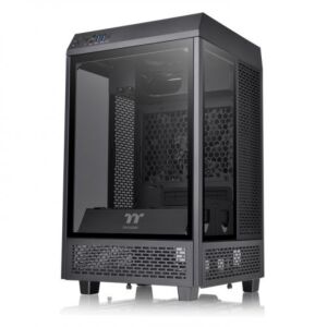 [CA-1R3-00S1WN-00] Thermaltake CA-1R3-00S1WN-00 The Tower 100 Tempered Glass Mini Tower Black Edition