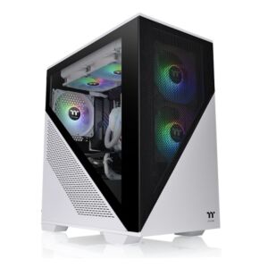 [CA-1S4-00S6WN-00] Thermaltake CA-1S4-00S6WN-00 Divider 170 ARGB Tempered Glass Micro ATX Case Snow Edition