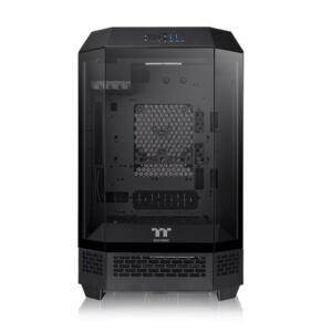 [CA-1Y4-00S1WN-00] CA-1Y4-00S1WN-00 Thermaltake  The Tower 300 Tempered Glass mATX Case - Black
