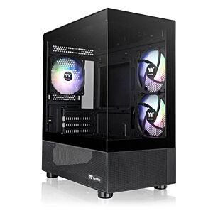 [CA-1Z4-00M1WN-00] CA-1Z4-00M1WN-00 Thermaltake  View 170 ARGB Tempered Glass mATX Case Black Edition