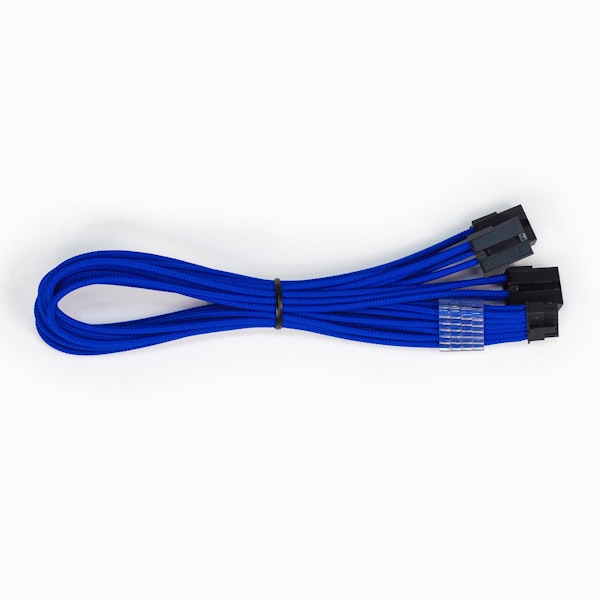 [GC-656489] GC-656489 GamerChief 12VHPWR 450W 3x8-Pin 45cm Sleeved Extension Cable (Blue)
