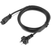 [011.180.0010] 011.180.0010 1m IEC C5 Clover Leaf Style Appliance Power Cable | Black