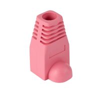 [005.012.0006] RJ45 Cable Boots - 10 Pack-Pink